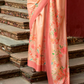Super Tussar Silk Saree with Excellent Digital Floral Print