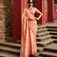 Super Tussar Silk Saree with Excellent Digital Floral Print