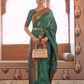 Banarasi Zari Saree with Floral Woven Design Elegance