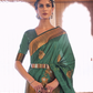 Banarasi Zari Saree with Floral Woven Design Elegance