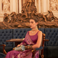 Woven Tussar Silk Saree with Elegant Sequins Work