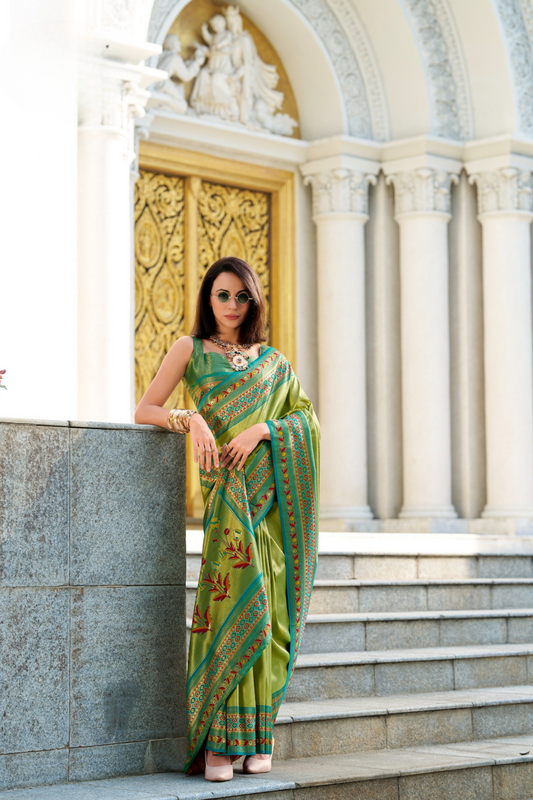 Tissue Silk Saree – Sheer Elegance with a Subtle Shine