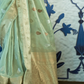 Tissue Finish Silk Saree with Blouse for Special Events