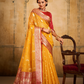 Tissue Silk Saree with Striking Contrast Border