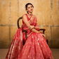 Tissue Silk Saree with Striking Contrast Border