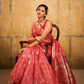Tissue Silk Saree with Striking Contrast Border