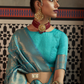 Traditional Kanjivaram Silk Saree with Rich Zari Weaving