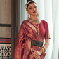 Traditional Kanjivaram Silk Saree with Rich Zari Weaving