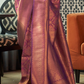 Traditional Kanjivaram Silk Saree with Rich Zari Weaving