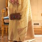 Handwoven Tissue Silk Saree with Elegant Weaving Work