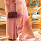 Handwoven Tissue Silk Saree with Elegant Weaving Work