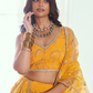 Graceful Net Lehenga Choli with Intricate Embroidery for Engagement Wear