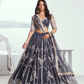 Graceful Net Lehenga Choli with Intricate Embroidery for Engagement Wear