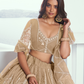Graceful Net Lehenga Choli with Intricate Embroidery for Engagement Wear