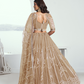 Graceful Net Lehenga Choli with Intricate Embroidery for Engagement Wear