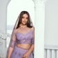Graceful Net Lehenga Choli with Intricate Embroidery for Engagement Wear