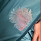 Tone-to-Tone Satin Handloom Saree with Banarasi Zari and Heavy Pallu
