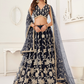 Trendy Butterfly Net Lehenga Choli with Intricate Thread & Sequin Work