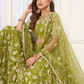 Trendy Butterfly Net Lehenga Choli with Intricate Thread & Sequin Work