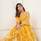 Trendy Butterfly Net Lehenga Choli with Intricate Thread & Sequin Work