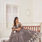Glamorous Party Wear Lehenga in Butterfly Net with Embroidery Work
