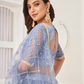 Glamorous Party Wear Lehenga in Butterfly Net with Embroidery Work
