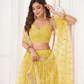 Trendy Butterfly Net Lehenga Choli with Intricate Thread & Sequin Work
