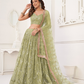Trendy Butterfly Net Lehenga Choli with Intricate Thread & Sequin Work