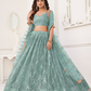 Trendy Butterfly Net Lehenga Choli with Intricate Thread & Sequin Work