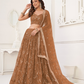 Trendy Butterfly Net Lehenga Choli with Intricate Thread & Sequin Work