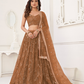 Trendy Butterfly Net Lehenga Choli with Intricate Thread & Sequin Work