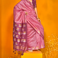 Tussar Handloom Weaving Silk Saree with Natural Finish Elegance