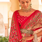 Classic Tussar Silk Saree with Ethnic Print Detailing