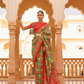 Classic Tussar Silk Saree with Ethnic Print Detailing
