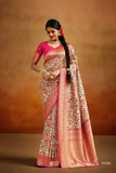 LAVANTE_FASHION_TUSSER_SILK_KALAMKARI_WITH_BANARS_BORDER_20_a4e648ee-8e85-4b98-83c3-51fd9d400c82 - LaVante Fashion