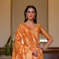 Organza Handloom Saree with Intricate Zari Weaving