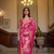 Organza Handloom Saree with Intricate Zari Weaving