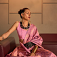 Two-Tone Handloom Woven Silk Saree with Subtle Zari Accents
