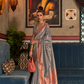 Tissue Silk Handloom Saree with Triple Zari Elegance