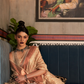 Tissue Silk Handloom Saree with Triple Zari Elegance
