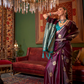 Pure Satin Handloom Silk Saree with Luxurious Weaving Detail