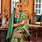 Pure Viscose Silk Saree with Silk Blend Designer Print