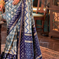 Pure Viscose Silk Saree with Silk Blend Designer Print