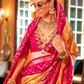 Pure Viscose Silk Saree with Silk Blend Designer Print