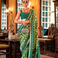 Pure Viscose Silk Saree with Silk Blend Designer Print