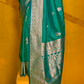 Carnival Designer Handloom Silk Saree with Weaving Touch