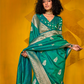 Carnival Designer Handloom Silk Saree with Weaving Touch