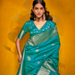 Carnival Designer Handloom Silk Saree with Weaving Touch
