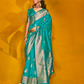 Carnival Designer Handloom Silk Saree with Weaving Touch