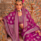 TWP Georgette Saree with Weaving Buta, Border & Pallu, - LaVante Fashion